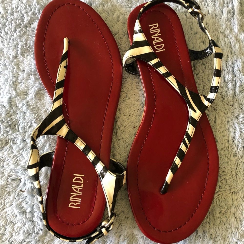 Rinaldi sandals size 7